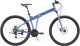 Велосипед STARK Cobra 29.2 HD 2023 (18, синий/серебристый/черный) - 