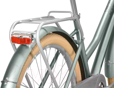 Велосипед STARK Comfort Lady 2023 (16, серебристый/серый)