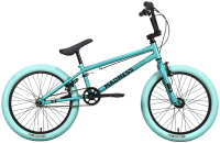 Велосипед STARK Madness BMX 1 2023 (бирюзовый/черный/голубой) - 