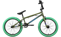 Велосипед STARK Madness BMX 2 2023 (зеленый/голубой/зеленый) - 