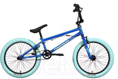 Велосипед STARK Madness BMX 2 2023 (синий/белый/голубой)