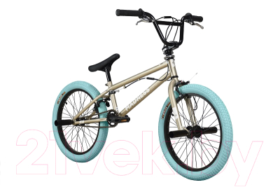 Велосипед STARK Madness BMX 3 2023 (песочный/белый/голубой)