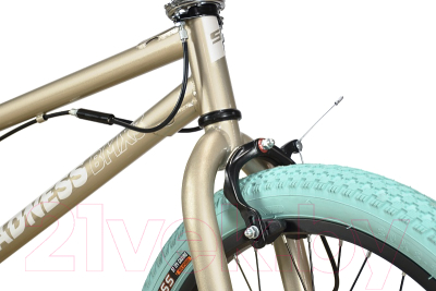 Велосипед STARK Madness BMX 3 2023 (песочный/белый/голубой)