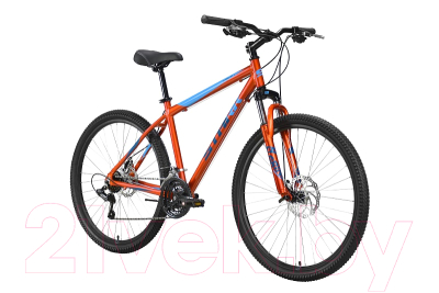 Велосипед STARK Outpost 27.1 D 2023 (20, оранжевый/голубой/синий)