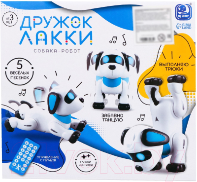 Радиоуправляемая игрушка IQ Bot Дружок Лакки / 7732285