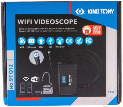 Инспекционная камера King TONY 9TQ12