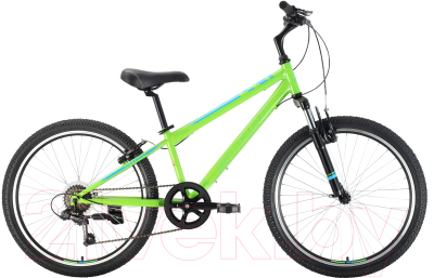 Велосипед STARK Respect 24.1 V 2023 (12, зеленый/синий/зеленый)