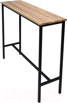 Барный стол Stal-Massiv SMT-95ND (дуб натуральный/черный)