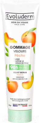 Изображение товара Скраб для лица Evoluderm Velvet Scrub Peach New (150г)
