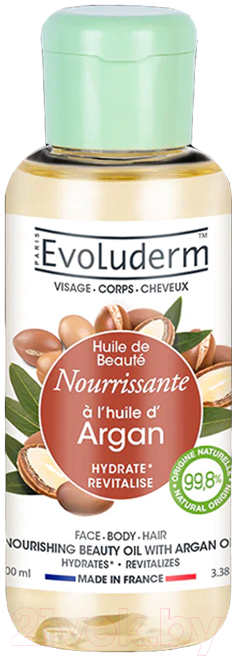 Масло для тела Evoluderm Nourishing Beauty Oil С маслом арганы New (100мл)