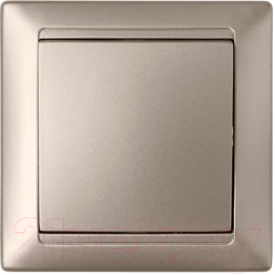Изображение товара Выключатель Bylectrica Стиль С1 10-801 (шампань)