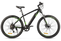 Электровелосипед Eltreco Ultra Trend 27.5 350 W (черный/зеленый) - 
