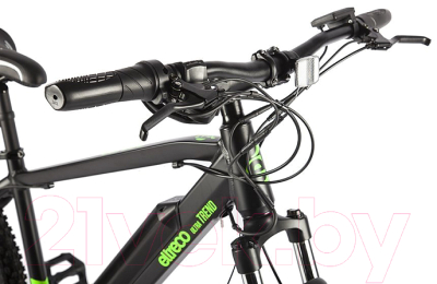 Электровелосипед Eltreco Ultra Trend 27.5 350W (серый/зеленый)