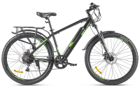 Электровелосипед Eltreco Ultra Trend Up 27.5 500 W (черный/зеленый) - 