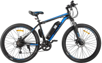 Электровелосипед Eltreco XT 600 D 27.5 350 W (черный/синий) - 