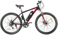 Электровелосипед Eltreco XT 600 D 27.5 350 W (черный/красный) - 
