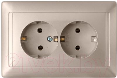 Изображение товара Розетка Bylectrica Стиль РС16-313 (шампань)