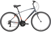 Велосипед STARK Terros 28.2 V 2023 (16, серый/черный/оранжевый) - 