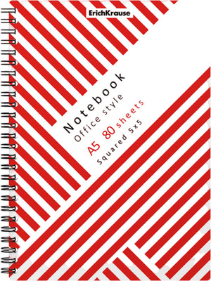 Тетрадь Erich Krause Red Concept / 58337 (80л, клетка) - 
