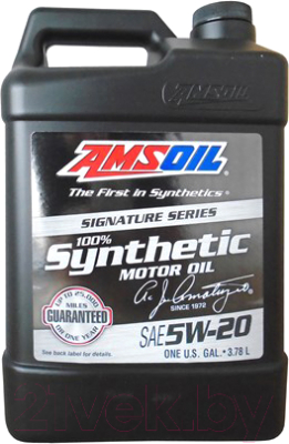 Моторное масло Amsoil Signature Series Synthetic Motor Oil 5W20 / ALM1G (3.784л)