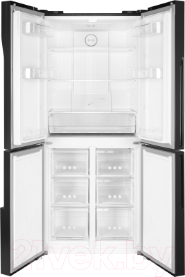 Холодильник с морозильником Maunfeld MFF182NFBE