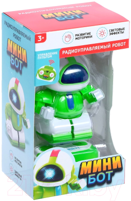 Радиоуправляемая игрушка IQ Bot Минибот KD-8809D / 1588233 (зеленый)
