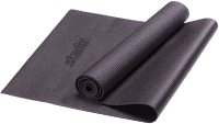 Коврик для йоги и фитнеса Starfit FM-101 PVC (183x61x0.3см, черный) - 