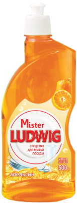 Средство для мытья посуды Romax Mister Ludwig Апельсин (500мл)