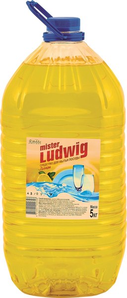 Средство для мытья посуды Romax Mister Ludwig Лимон (5л)