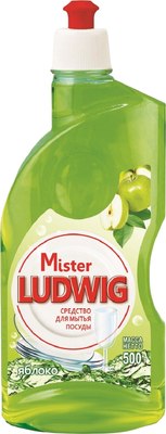 Средство для мытья посуды Romax Mister Ludwig Яблоко (500мл) - 