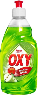 

Средство для мытья посуды, Oxy Зеленое яблоко