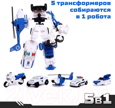 Робот-трансформер Автоботы Полицейский отряд HF777-2 / 6831457