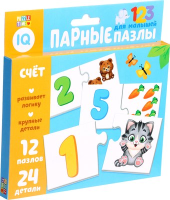 Развивающая игра Puzzle Time Счет / 3443423 - 