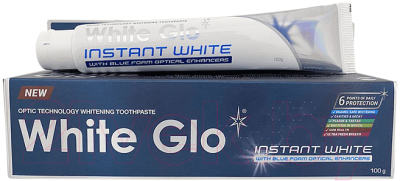 Зубная паста White Glo Мгновенное отбеливание (100г)
