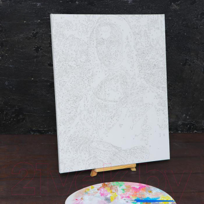 Картина по номерам Школа талантов Мона Лиза. Леонардо да Винчи / 5135000