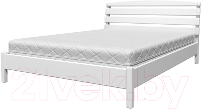 Полуторная кровать Bravo Мебель Паола 1 120x200 (белый античный)