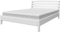 Полуторная кровать Bravo Мебель Паола 1 140x200 (белый античный) - 