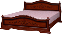 Полуторная кровать Bravo Мебель Эрика 1 160x200 (орех) - 
