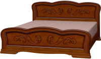 Двуспальная кровать Bravo Мебель Эрика 8 160x200 (орех) - 