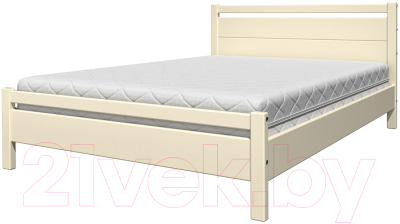 Двуспальная кровать Bravo Мебель Эстери 1 160x200 (слоновая кость)
