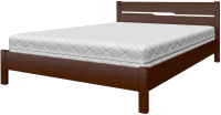 Двуспальная кровать Bravo Мебель Эстери 5 160x200 (орех) - 