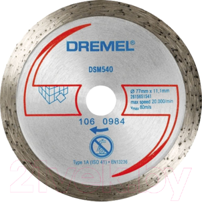 Отрезной диск Dremel 2.615.S54.0JB