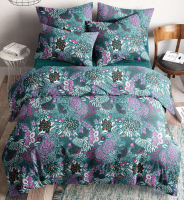 

Комплект постельного белья Ночь нежна, Royal Морские цветы 2сп 50x70 / 70714-1+70715-1