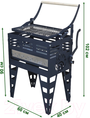 Изображение товара Мангал КомфортПром 10221231