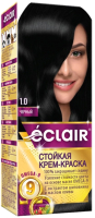 Крем-краска для волос Eclair 1.0 (черный) - 