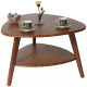 Миниатюра изображения товара Журнальный столик Мебелик Бруклин (орех/орех)