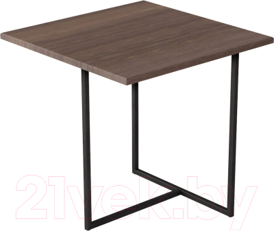 Журнальный столик Мебелик Бекко (акация/черный)