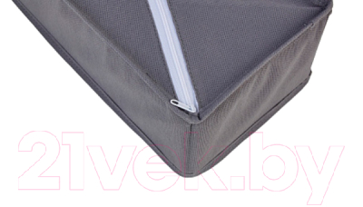 Кофр для хранения Polini Kids Polini Home 8 секций 32x16x10 / 0002587-3 (серый)