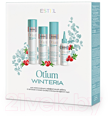 Набор косметики для волос Estel Otium Winteria (шампунь 250мл + бальзам 200мл + спрей 200мл + пилинг 125мл)