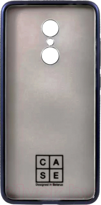 Чехол-накладка Case Deep Matte v.2 для Redmi 5 (синий, фирменная упаковка)